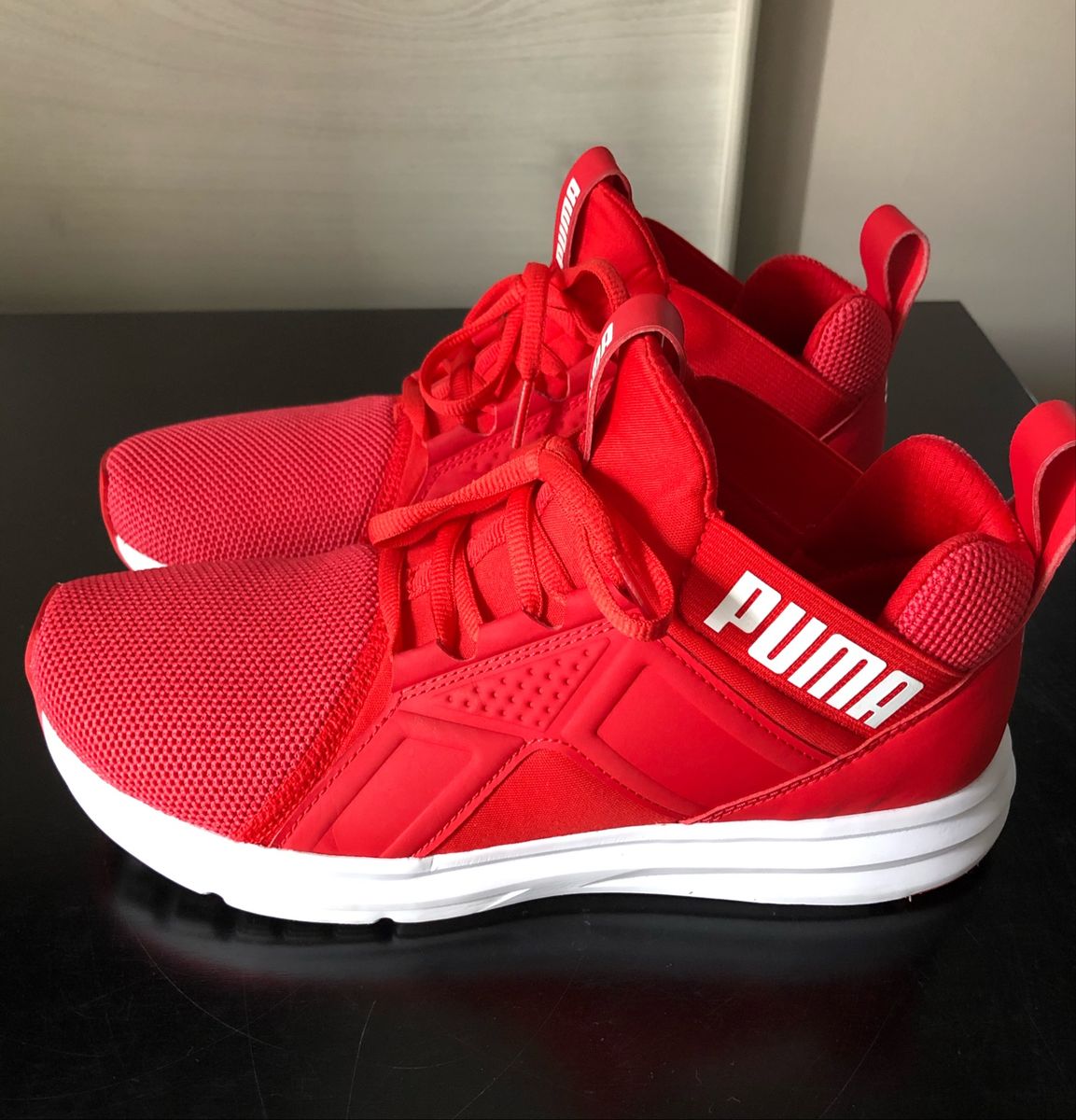 tenis puma enzo vermelho