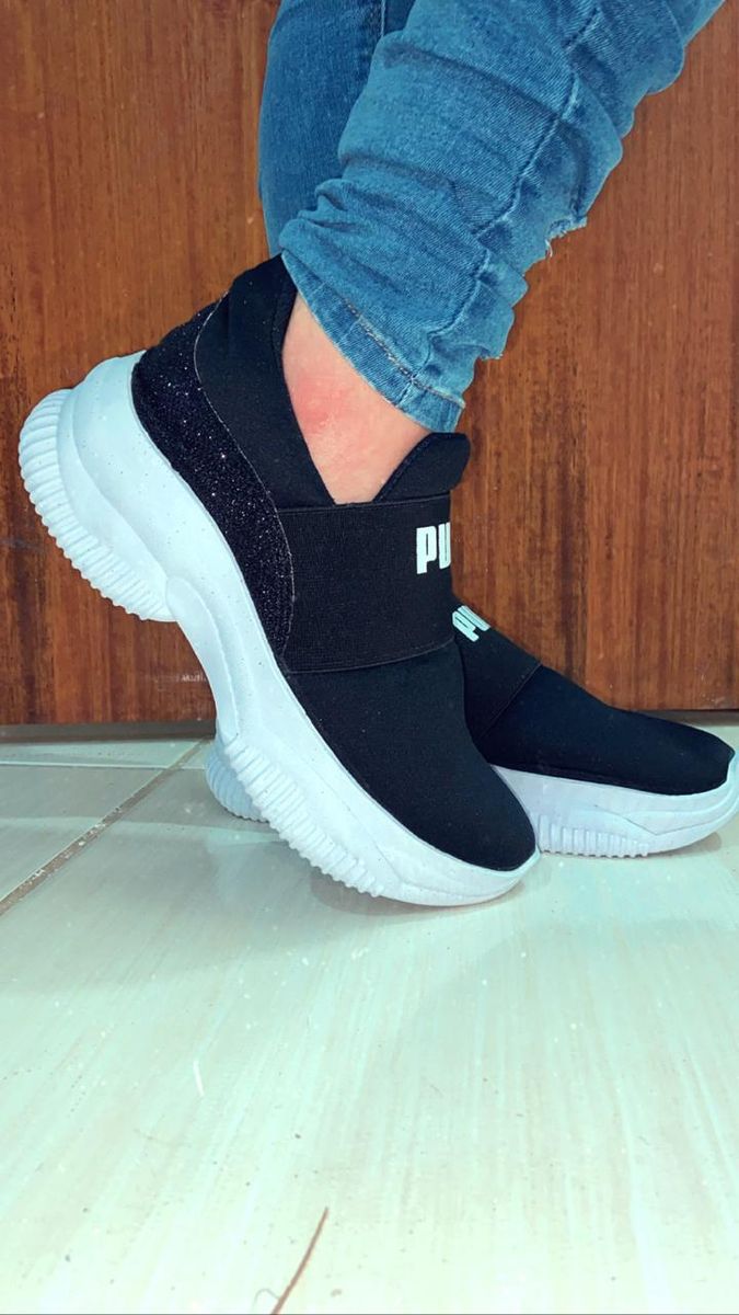tenis puma elastico