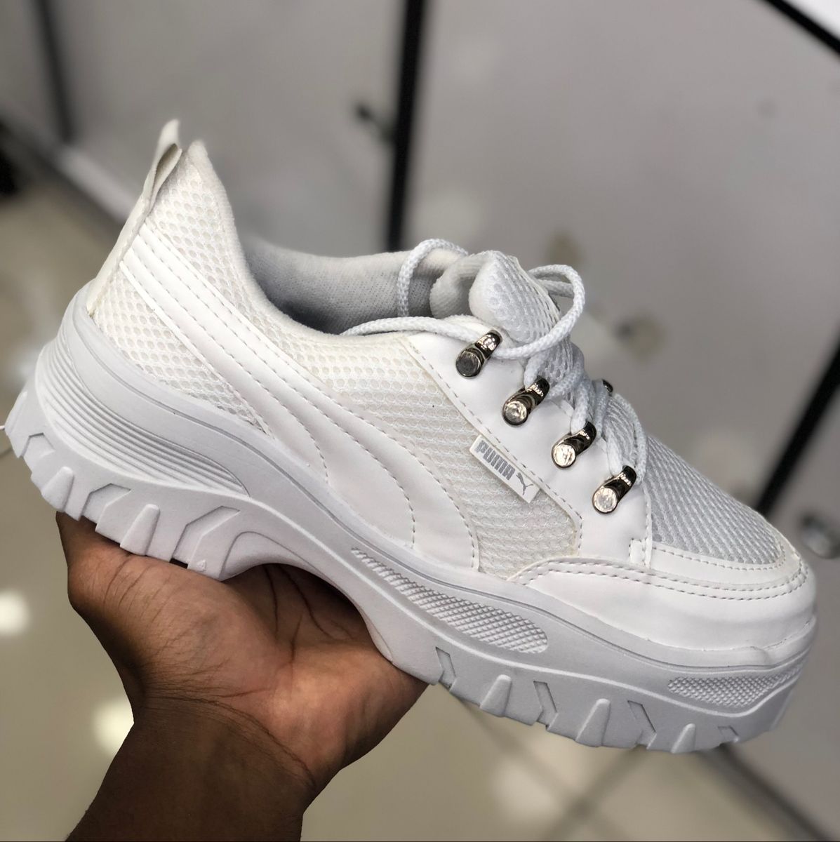 tenis puma femme plataforma