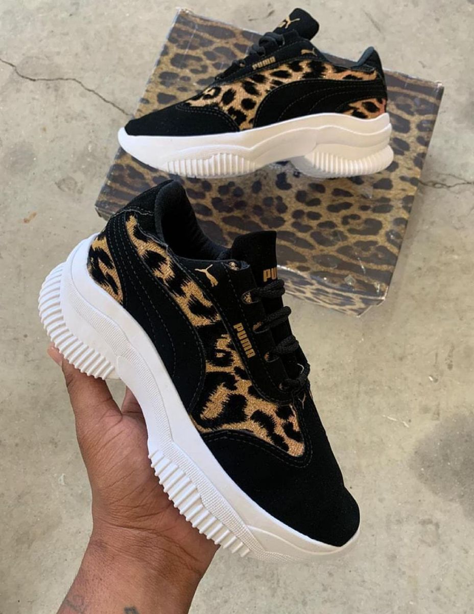 tenis puma feminino brilho