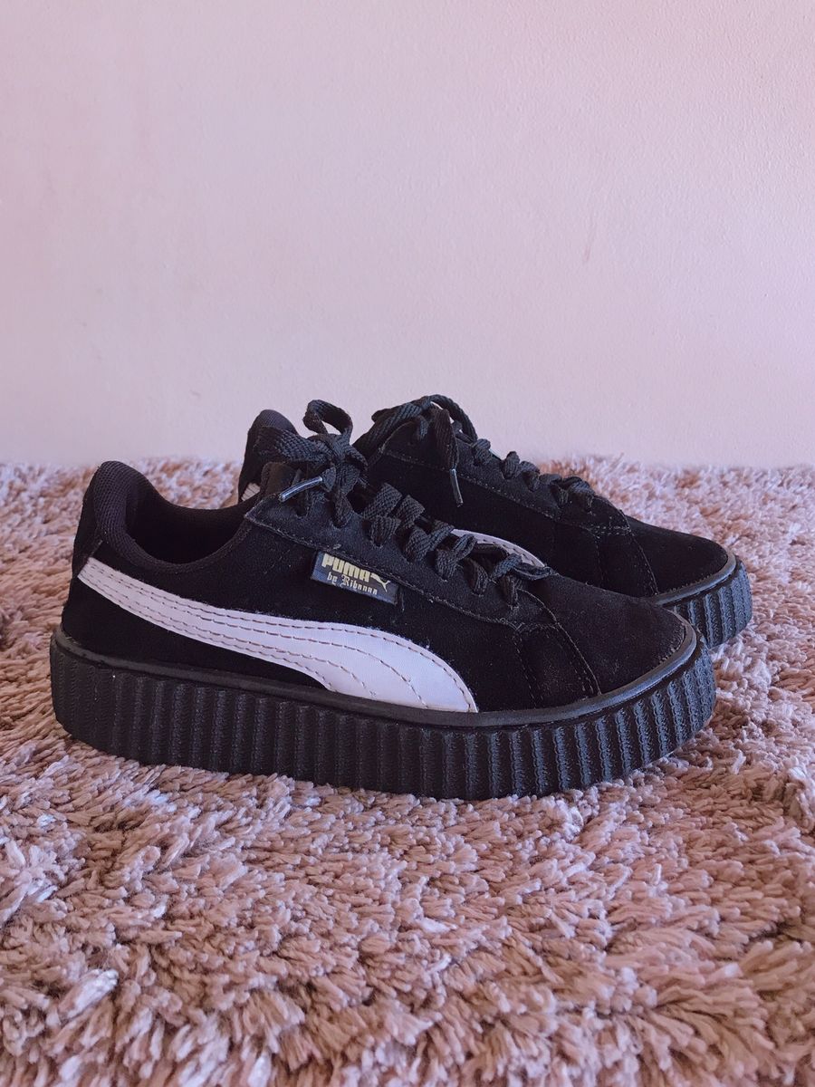 tenis puma fenty rihanna preto