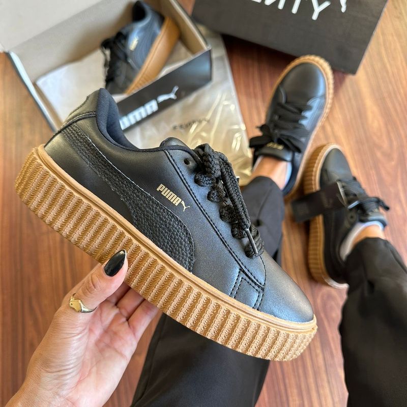 Tenis Puma Fenty By Rihanna Preto Original 38 Nunca Usado 106203952 enjoei