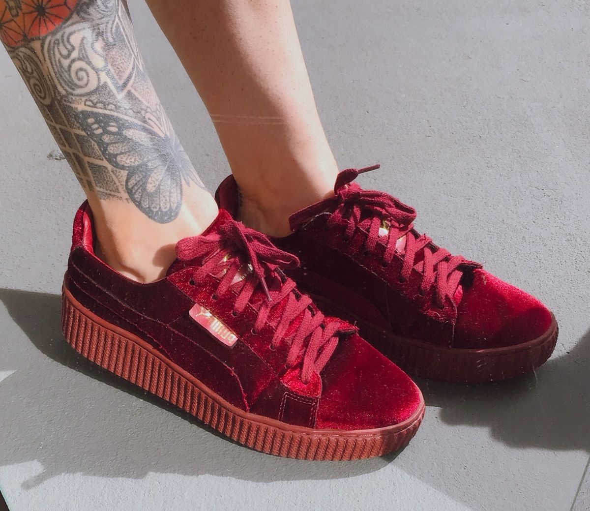 puma fenty rihanna vinho