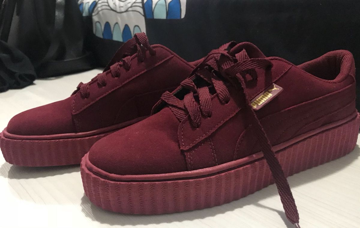 tenis puma vinho rihanna