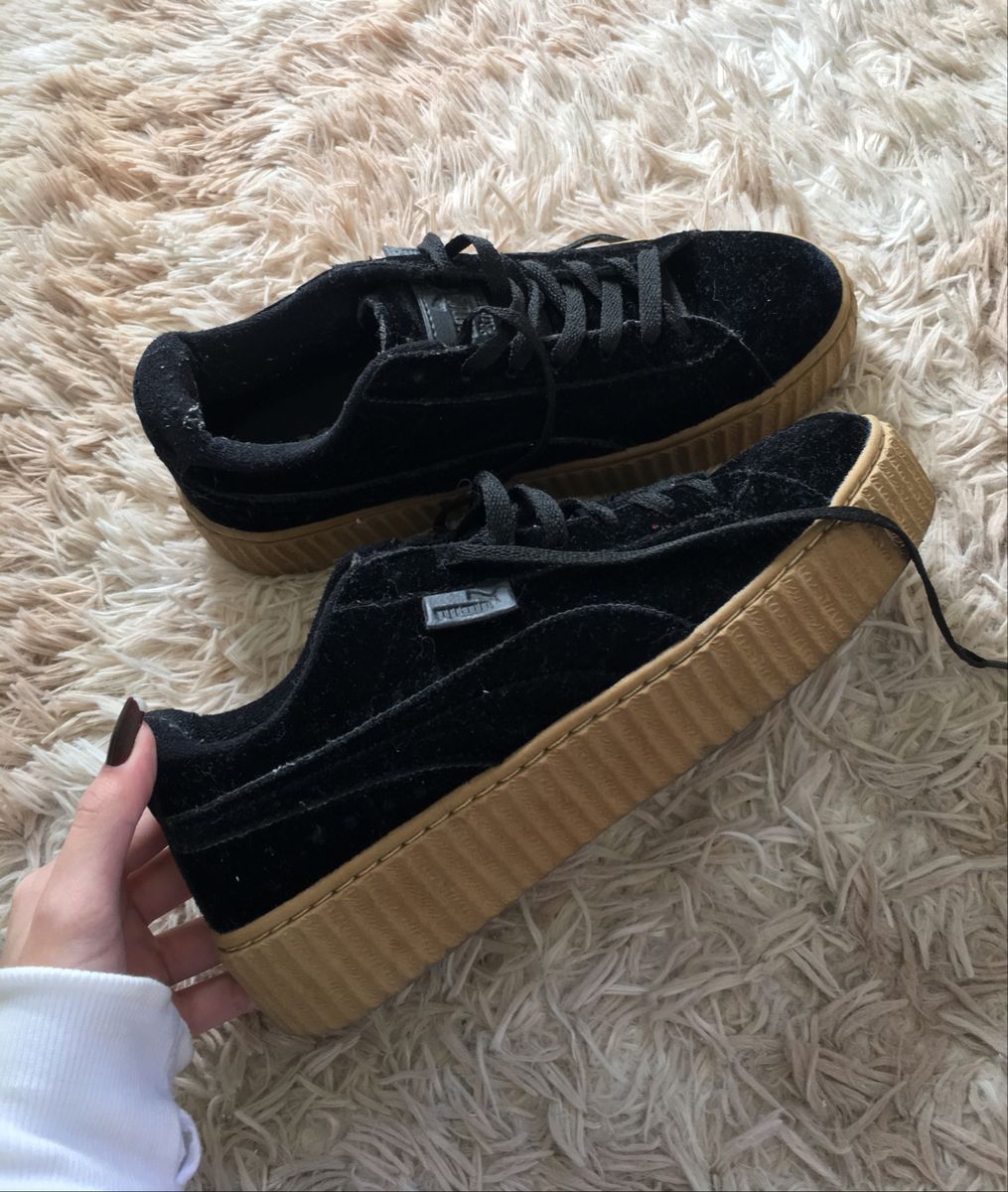 tenis puma fenty rihanna preto