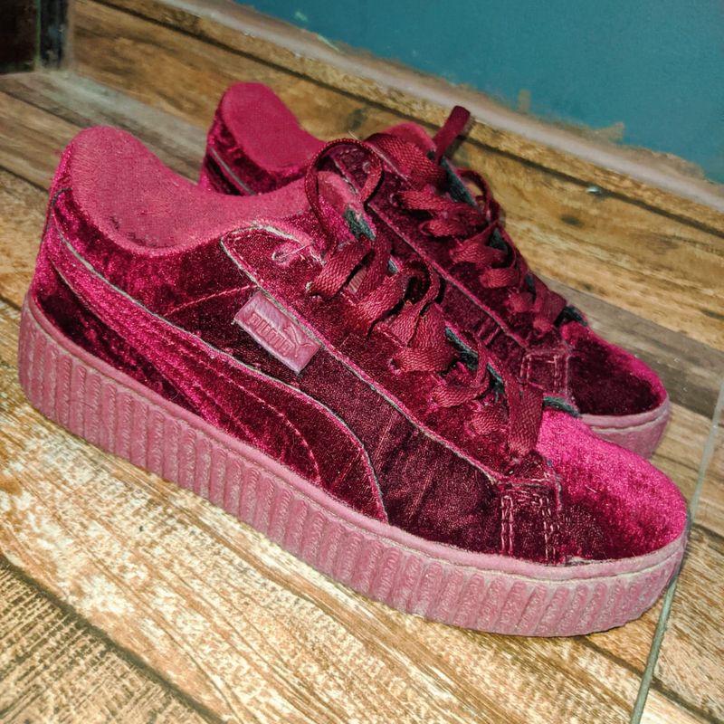 Tenis puma outlet rihanna vinho