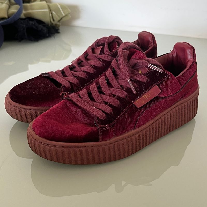 Tenis puma hotsell rihanna vinho