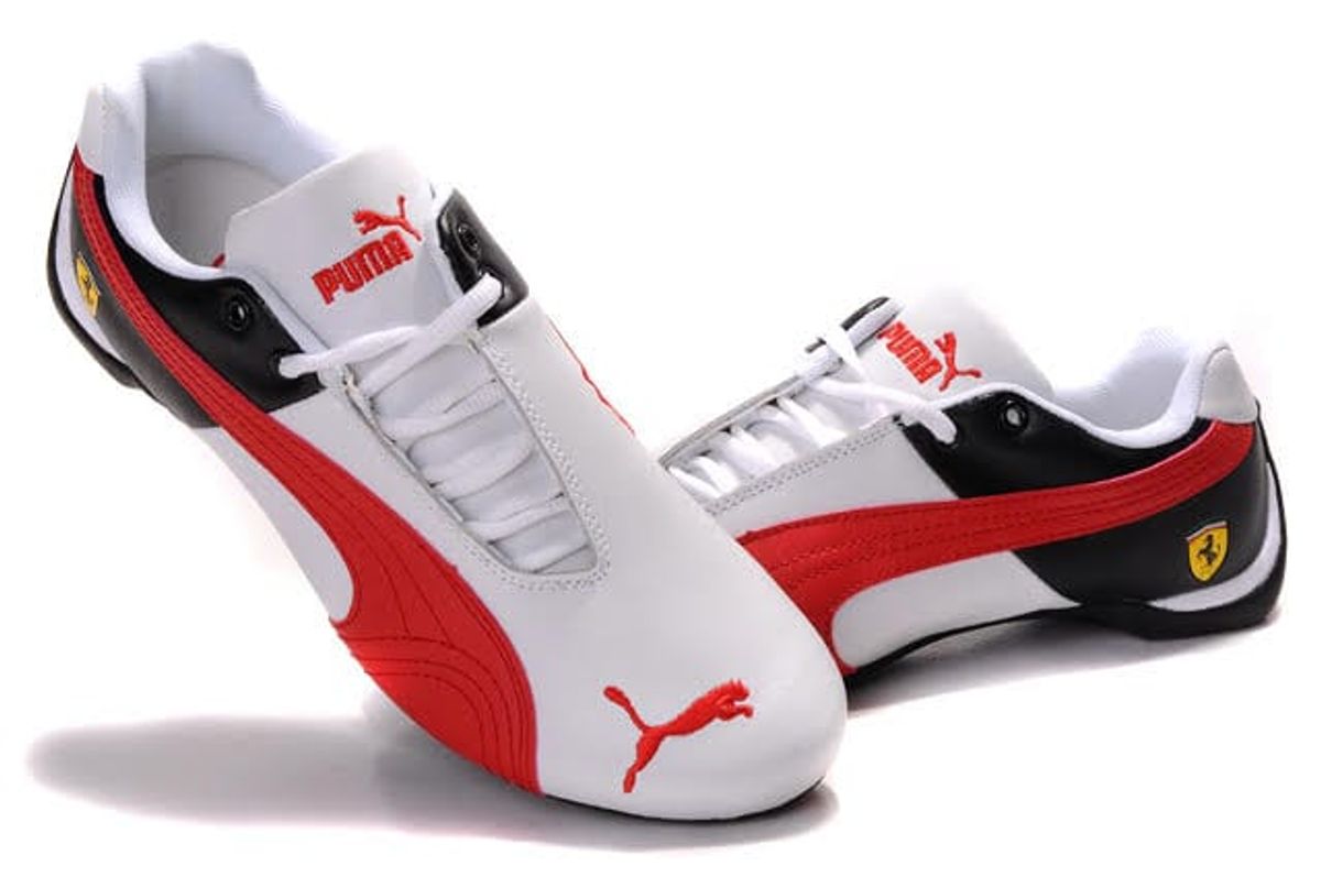 Tenis puma 2024 ferrari vermelho