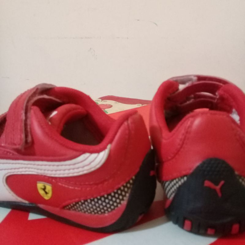 Tenis puma clearance ferrari vermelho infantil