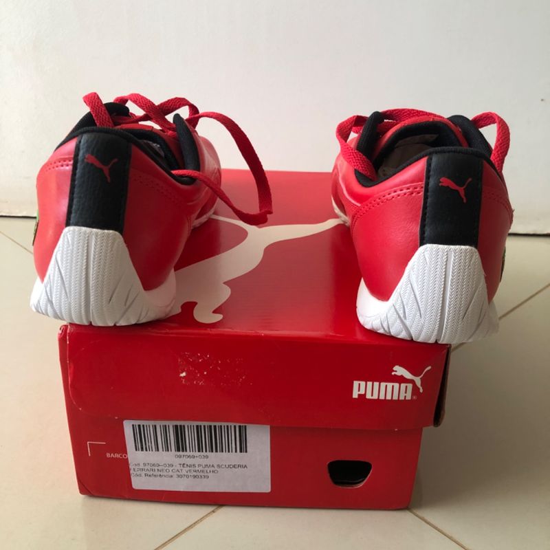 Ferrari Zapatos Puma Originales 2017 Tênis Puma Ferrari Neo Cat