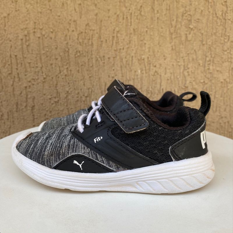 Tenis Puma Fit Infantil Preto Calçado Infantil para Meninos Puma Usado  108529040 enjoei