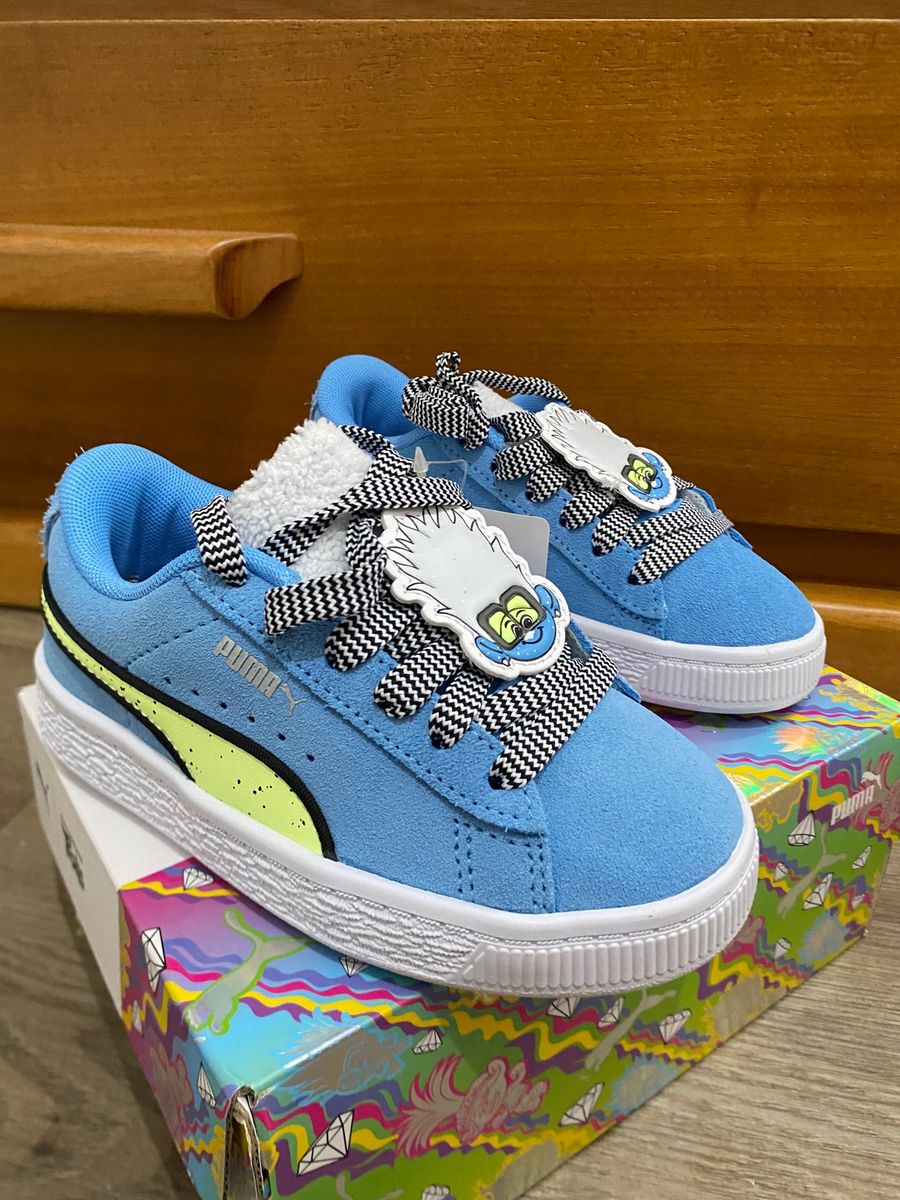 Tenis puma infantil feminino azul new arrivals