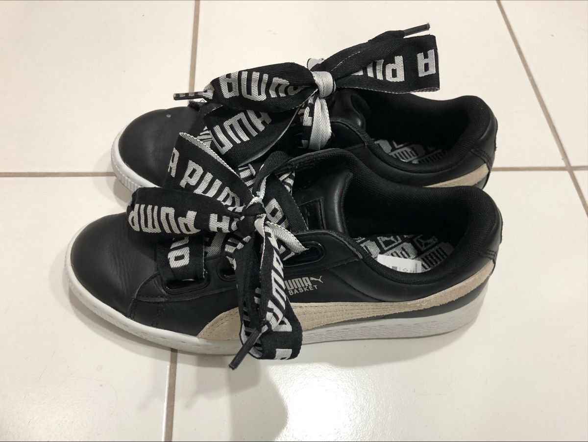 tenis puma laço
