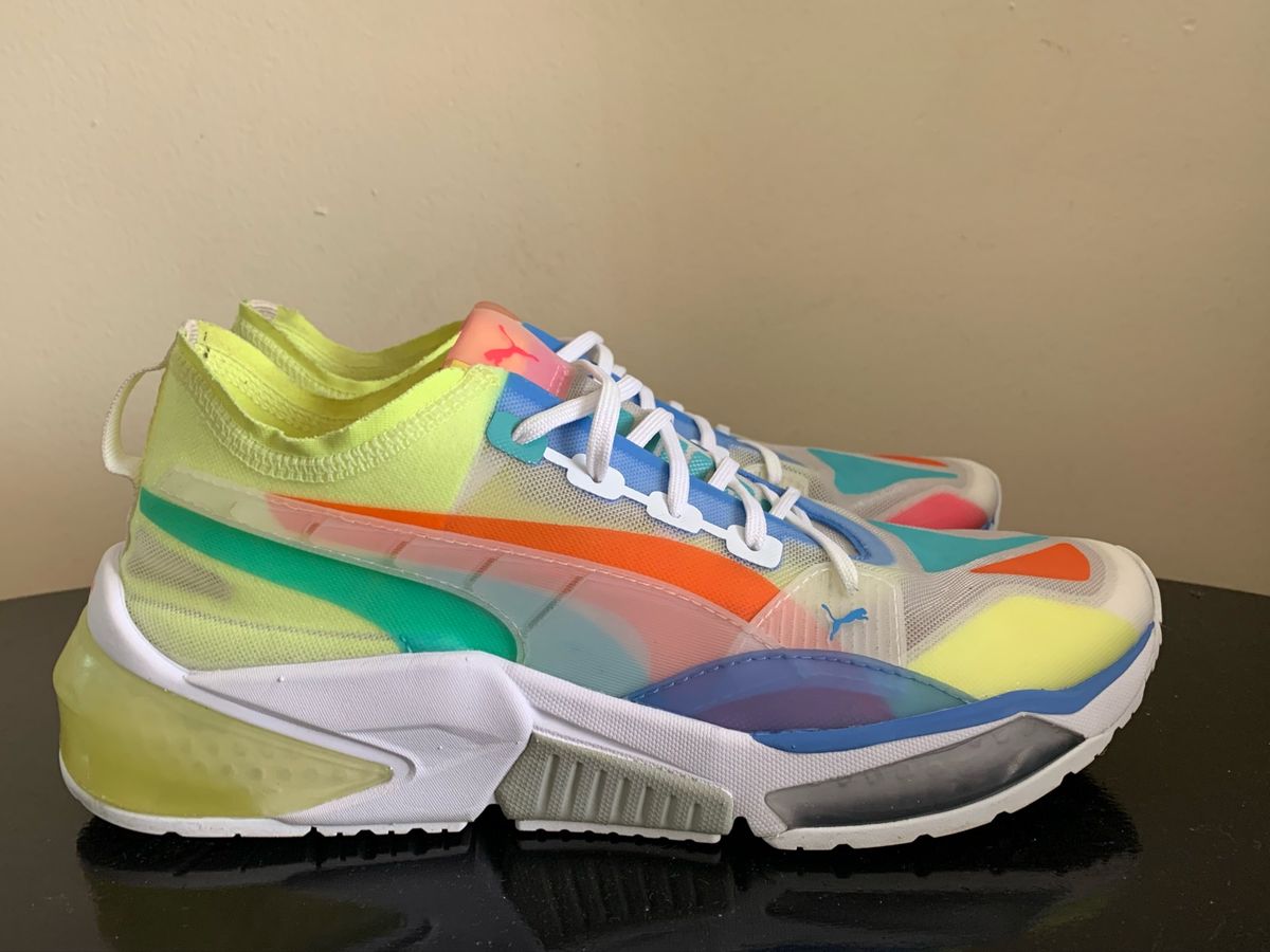 tenis puma colorido