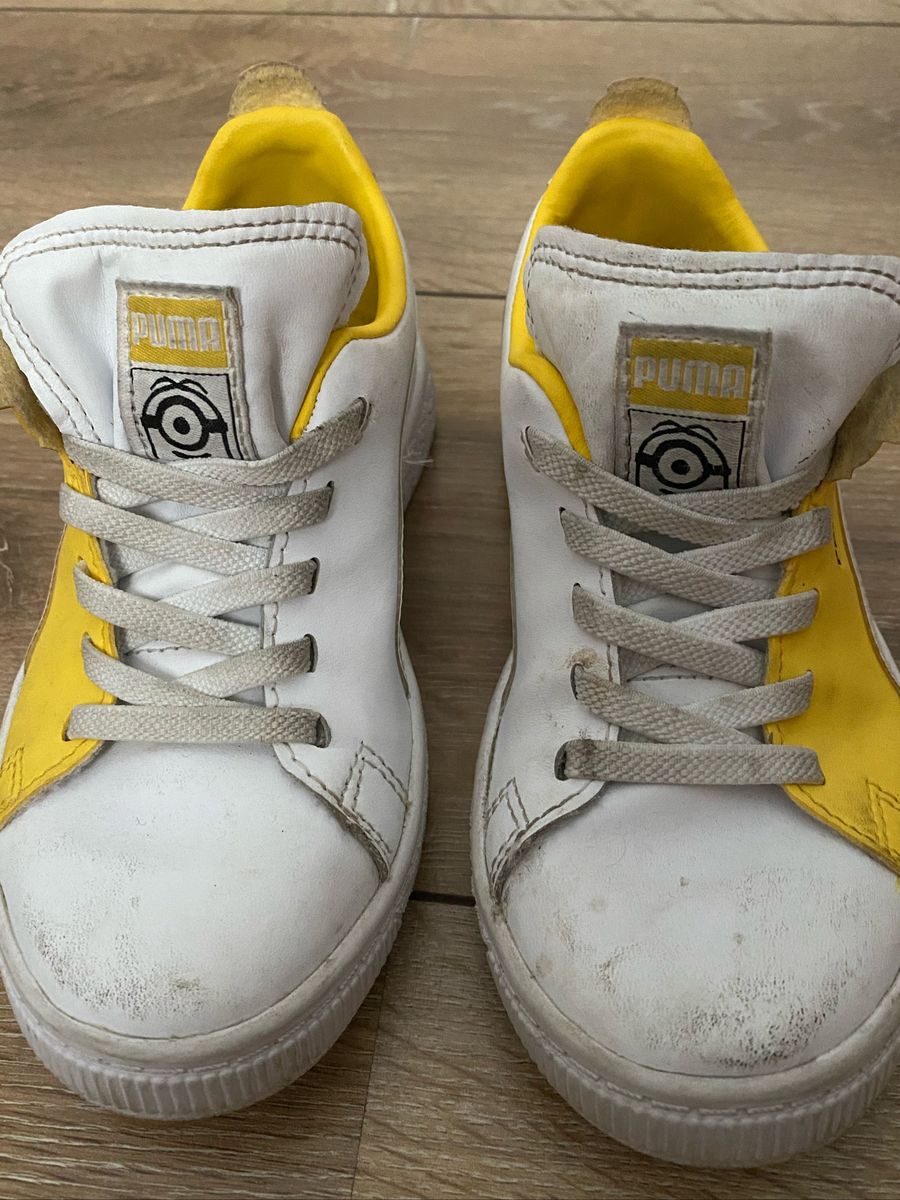 tenis puma infantil minions