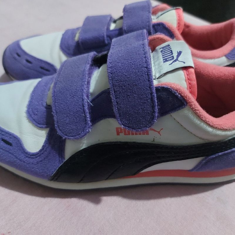T nis Puma Original N mero 32 Cal ado Infantil para Meninas Puma Usado 95230732 enjoei