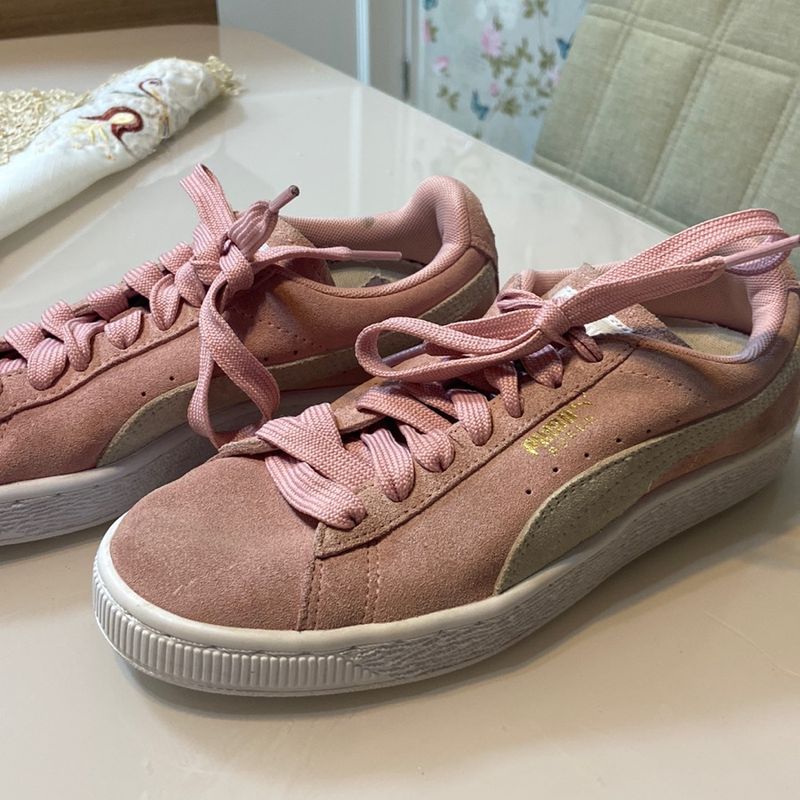 Tenis Puma Original Rosa Puma Usado 104923952 enjoei