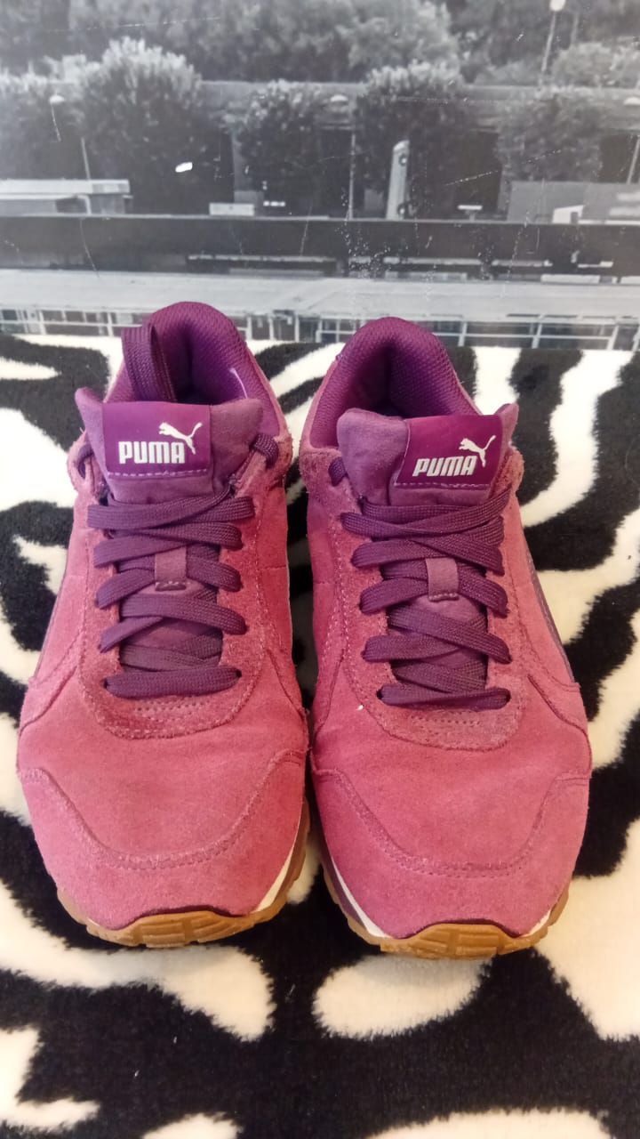 Tênis Puma Original Rosa Camurça | Tênis Feminino Puma Usado 130236130 ...