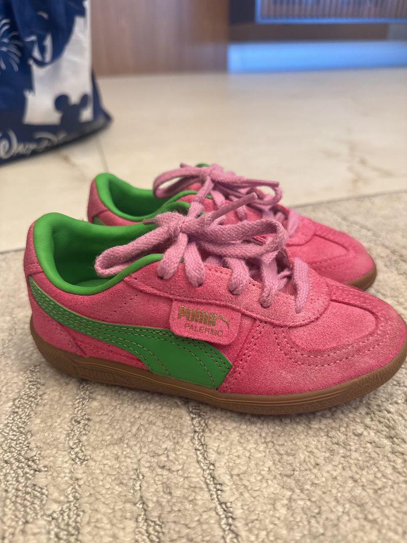 Tênis Puma Palermo Infantil Rosa | Calçado Infantil para Meninas Puma ...