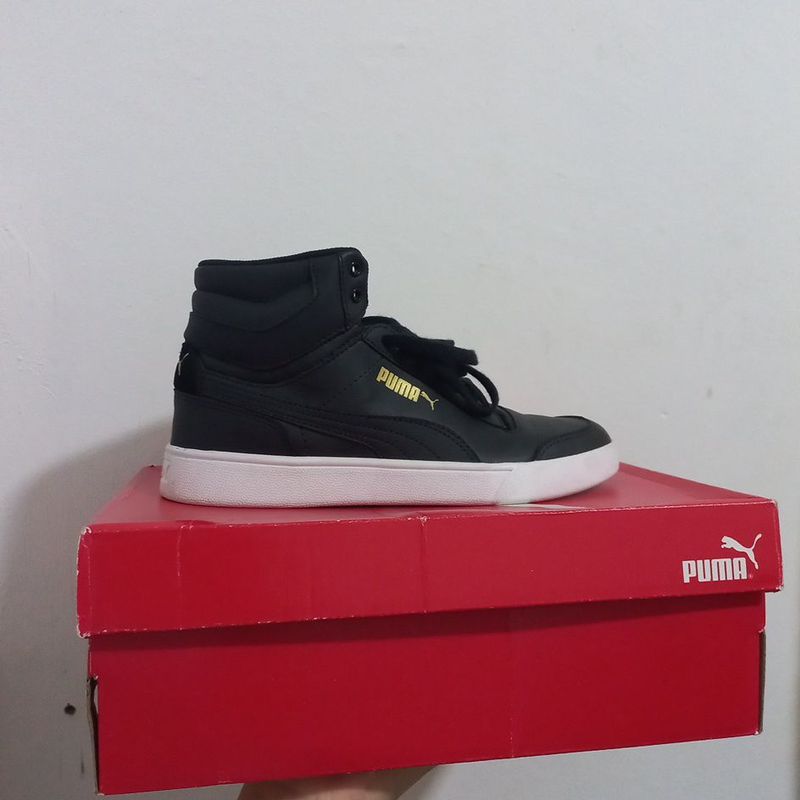 Tenis botinha puma feminino hot sale preto