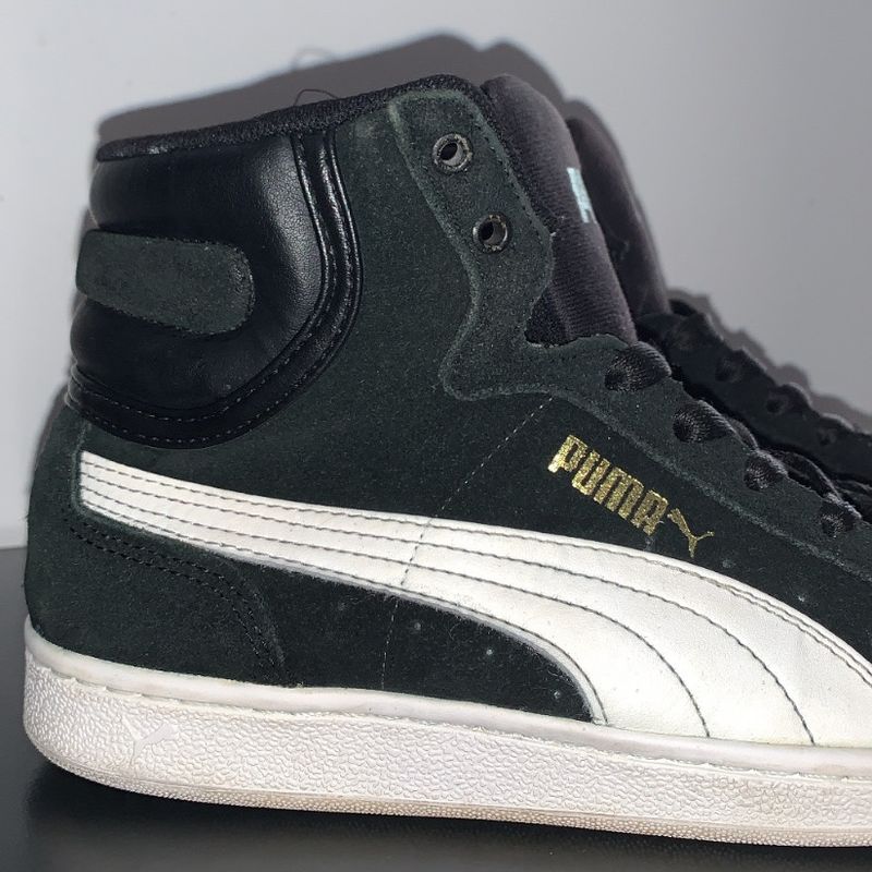 Tênis Puma Preto Original Cano Alto Modelo Vikky Mid Tênis Masculino Puma  Usado 104563395 enjoei