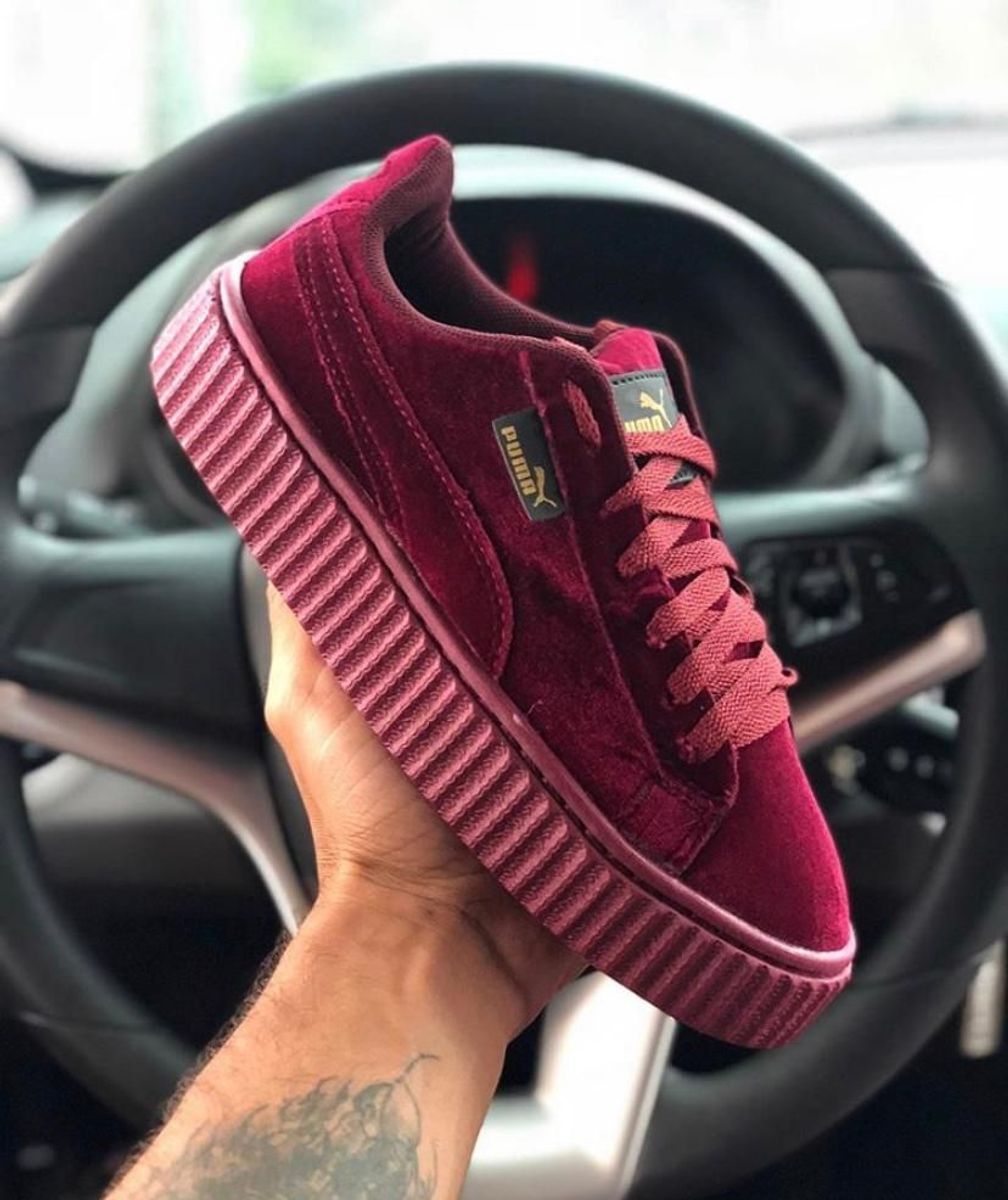 puma fenty bordo