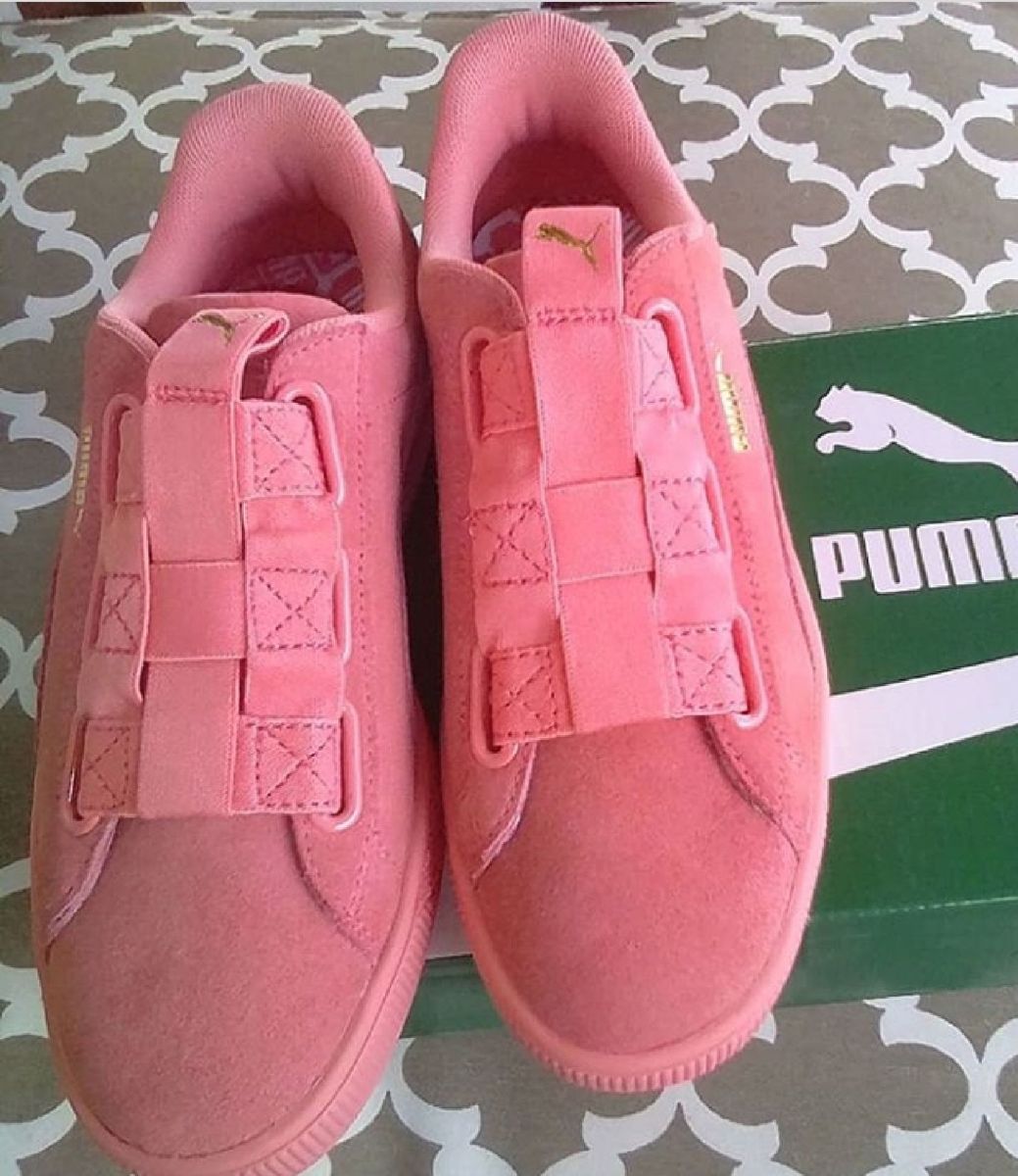 tenis puma sem cadarço feminino