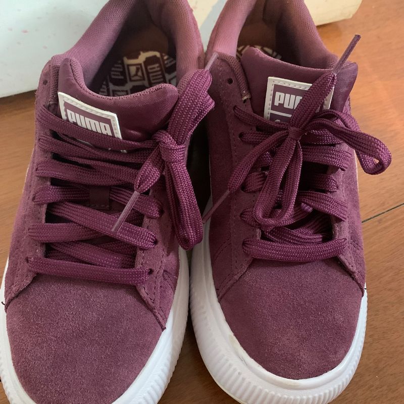 Clearance tenis puma roxo feminino Store