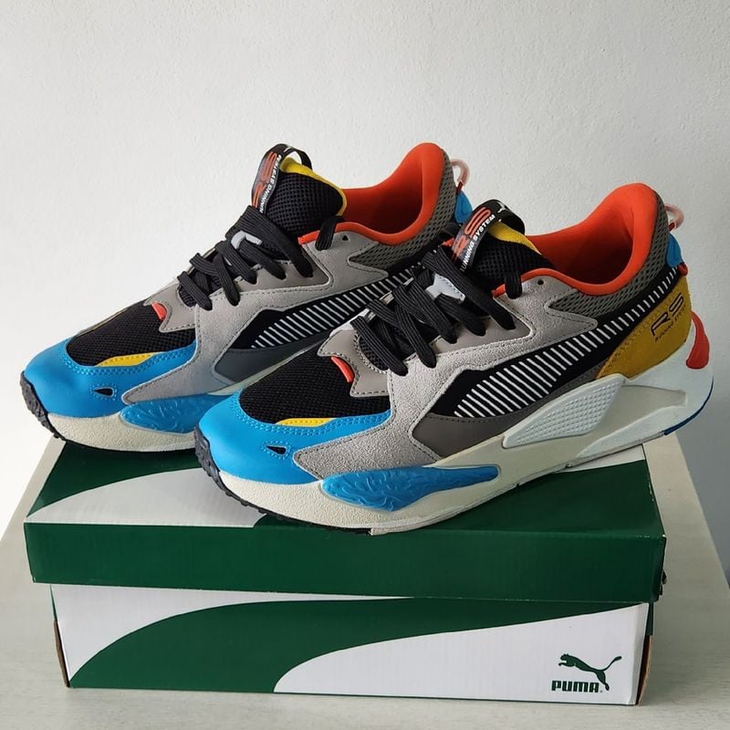 Tênis Puma Rs-z Hawaiian Ocean Black Tênis Masculino Puma Usado 91808143  enjoei