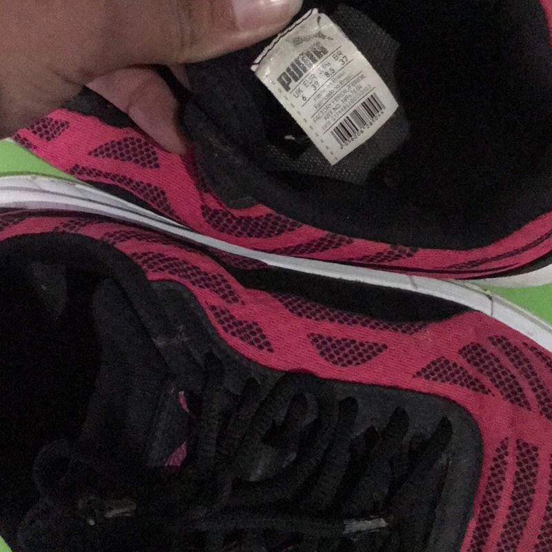 Tenis puma running rosa e preto sales