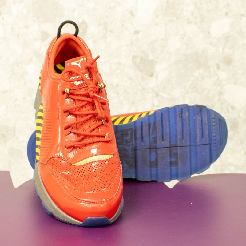 Tênis Puma Sega X Rs-0 Dr.. Zapatillas Eggman Rojo Chino-Rojo