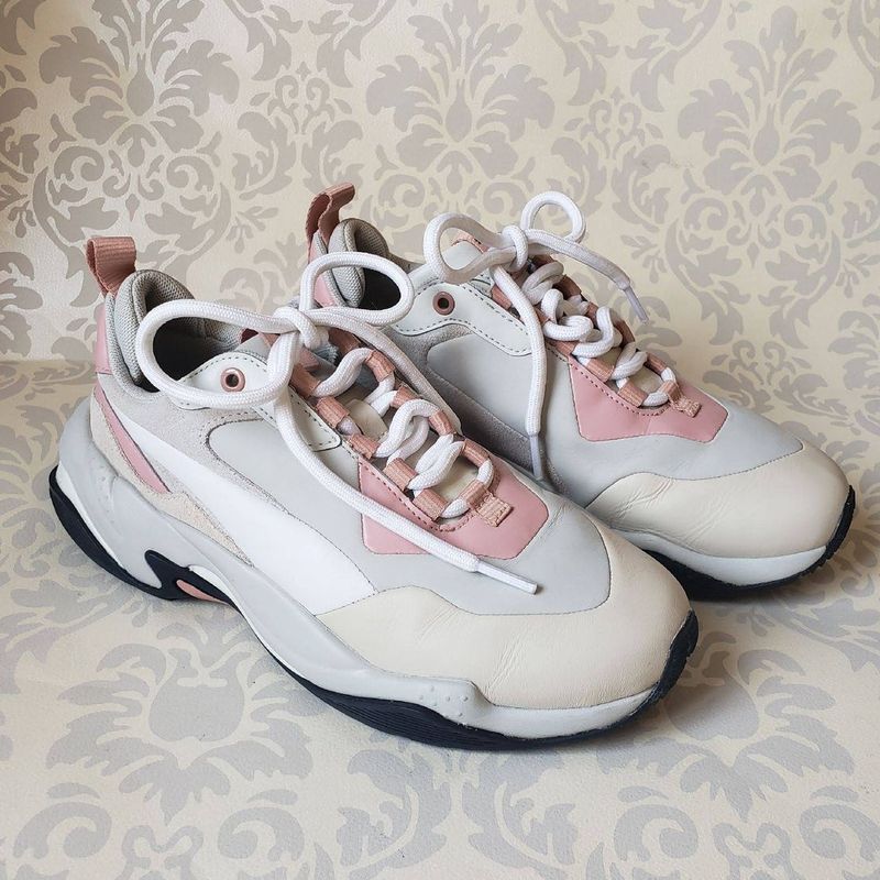 Sapatilhas Puma Thunder Rive Gauche Mulher Bege