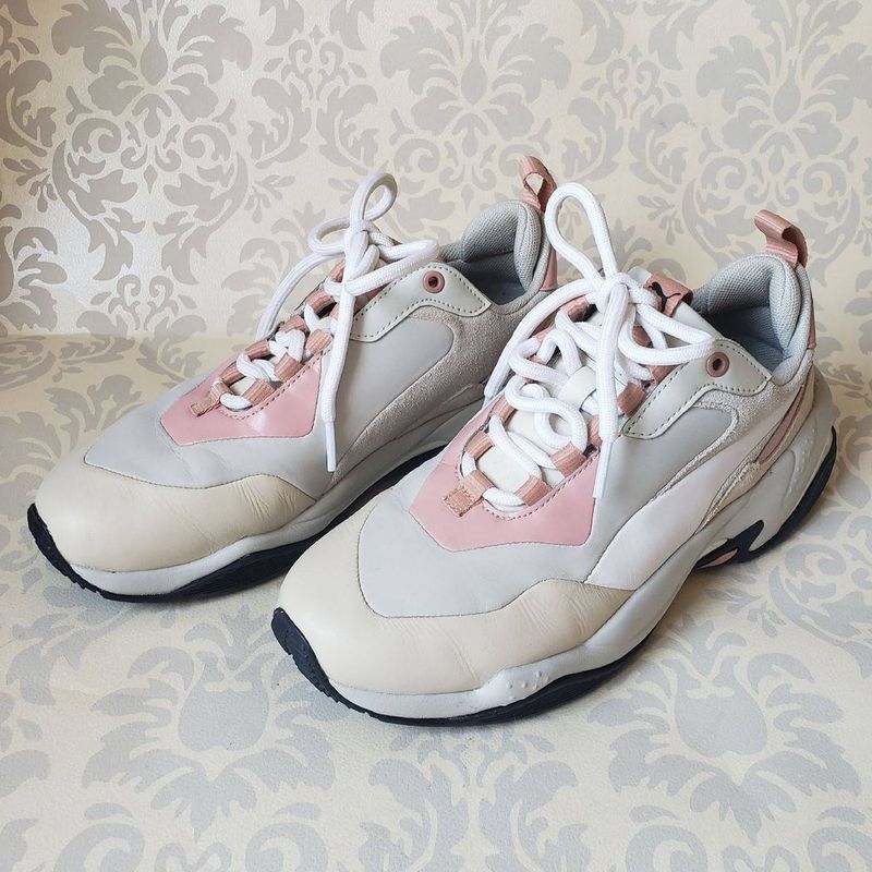 Sapatilhas Puma Thunder Rive Gauche Mulher Bege