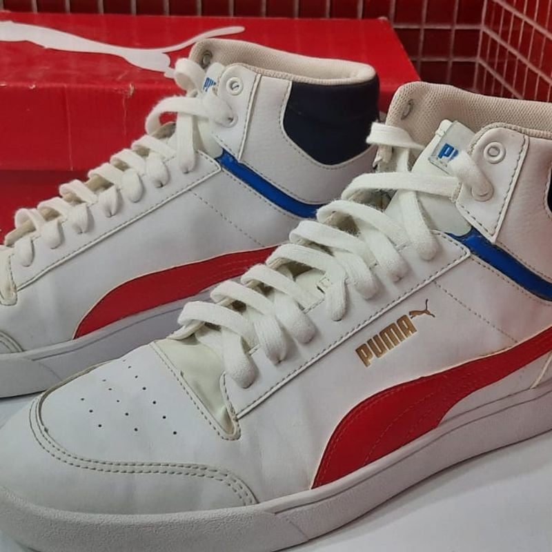 Tenis Puma Shuffle Mid Cano Alto Puma Usado 104733308 enjoei