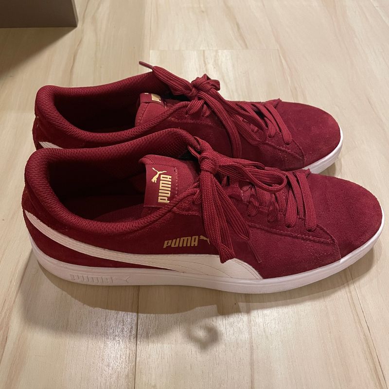 Puma smash best sale v2 vinho