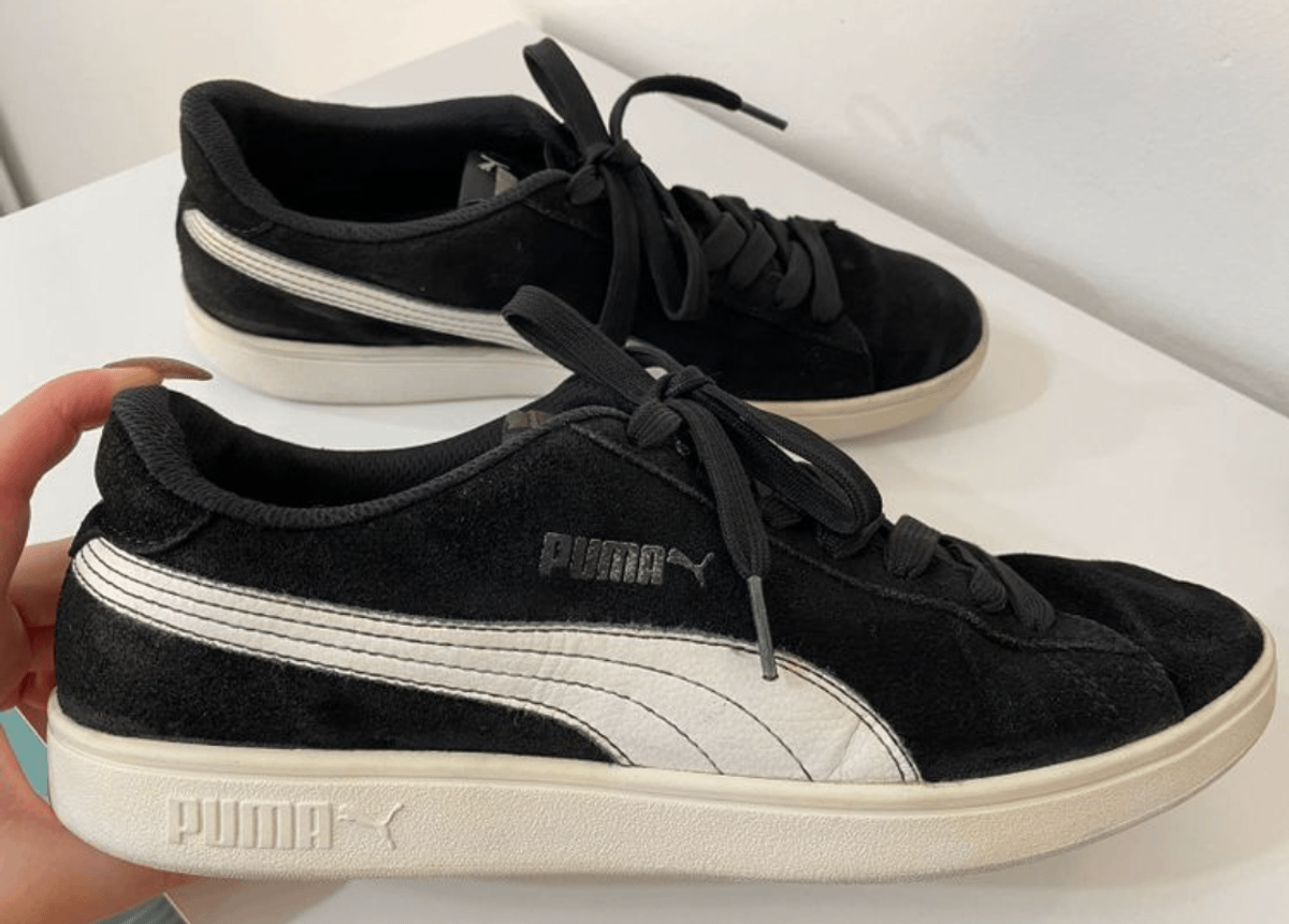 Tenis Puma Smash V3 Couro Branco - Lace Sneakers