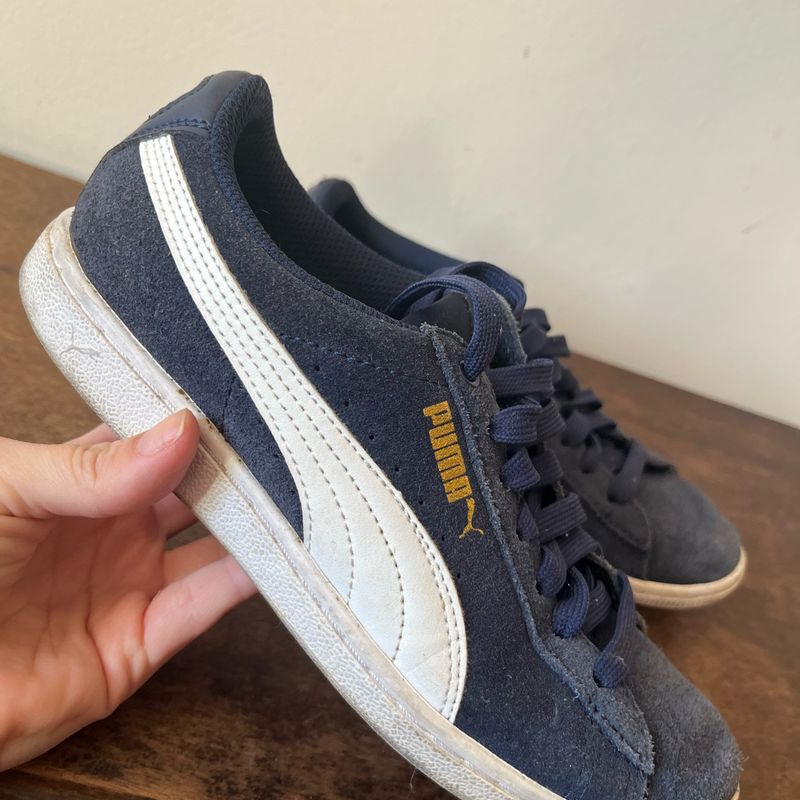 Suede Classic Tenis Puma Azul Feminino Tênis Puma Suede Classic