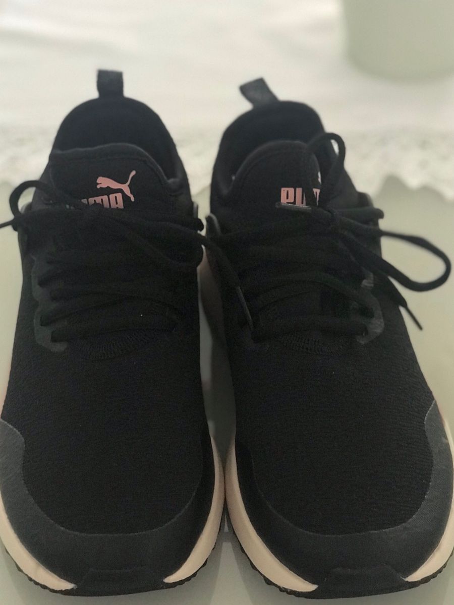 tenis puma soft foam rosa