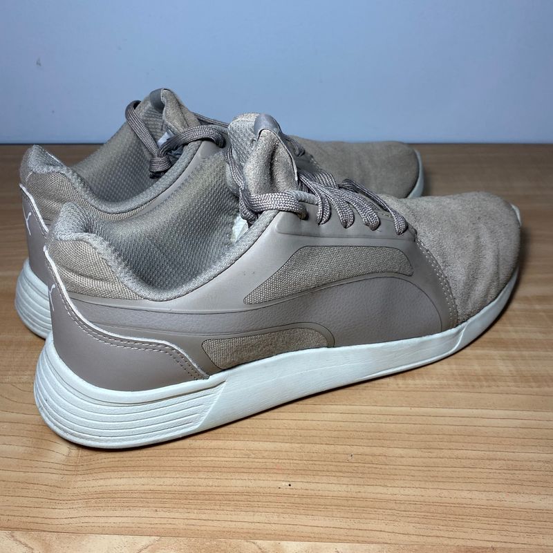 Tenis Puma St Trainer Evo Sd Bege 39 Puma Usado 109708902 enjoei