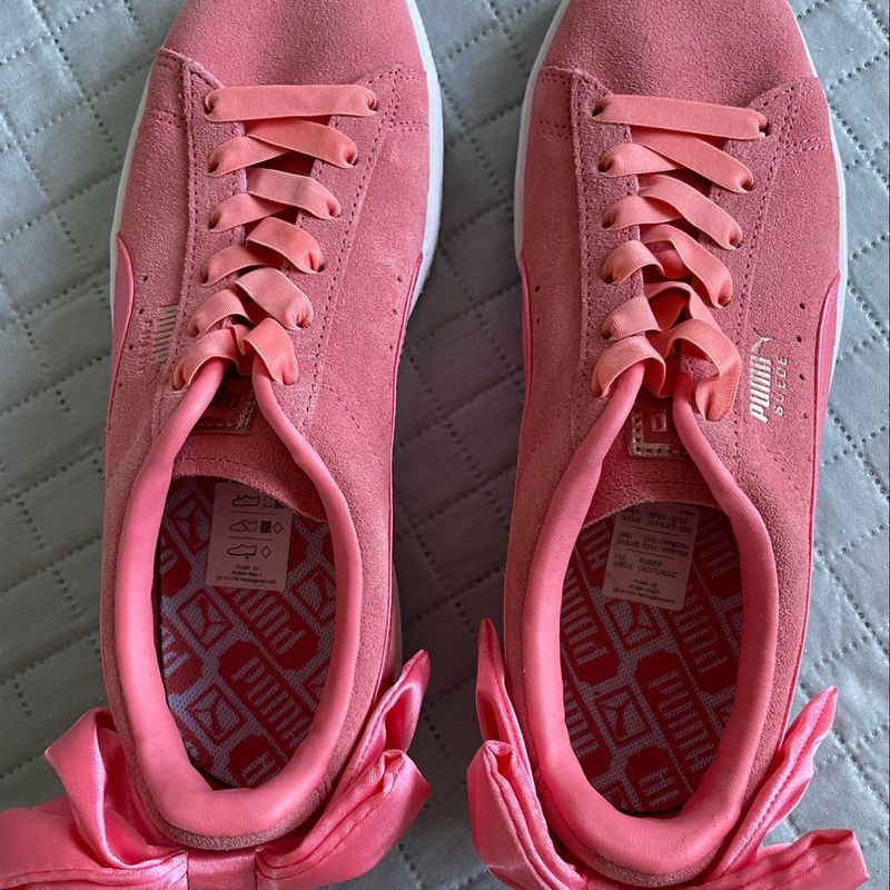 Puma Suede Puma Novo Feminino Tenis Puma Suede Bow Tênis Feminino