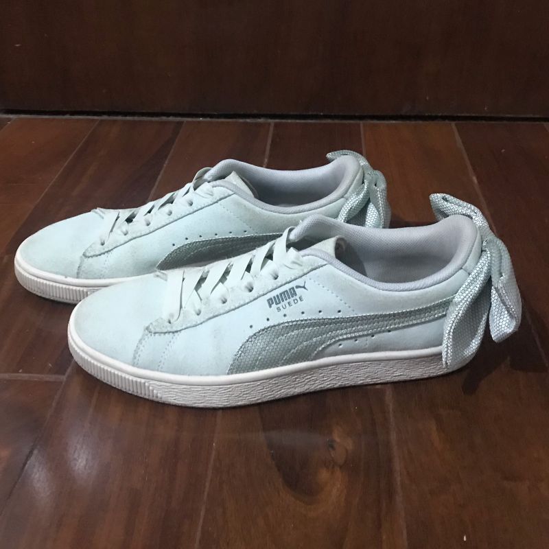 Tenis Puma Suede Bow Varsity Tênis Feminino Puma Usado 57756494 enjoei