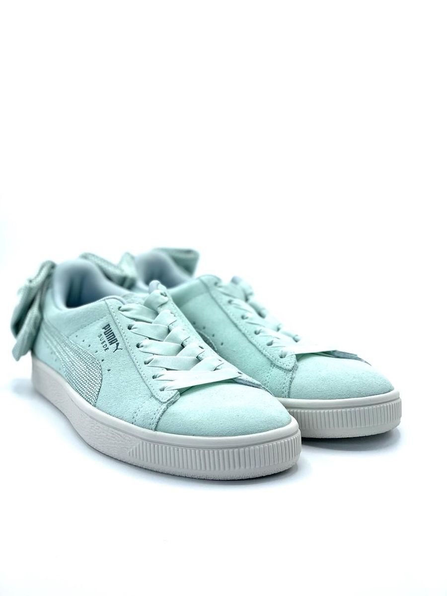 tenis puma suede com laço