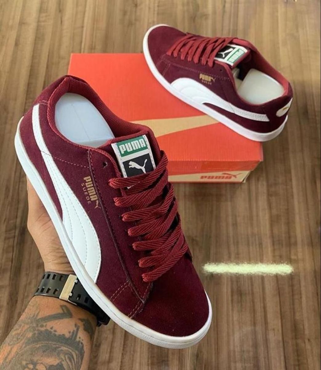 puma suede classic bordo