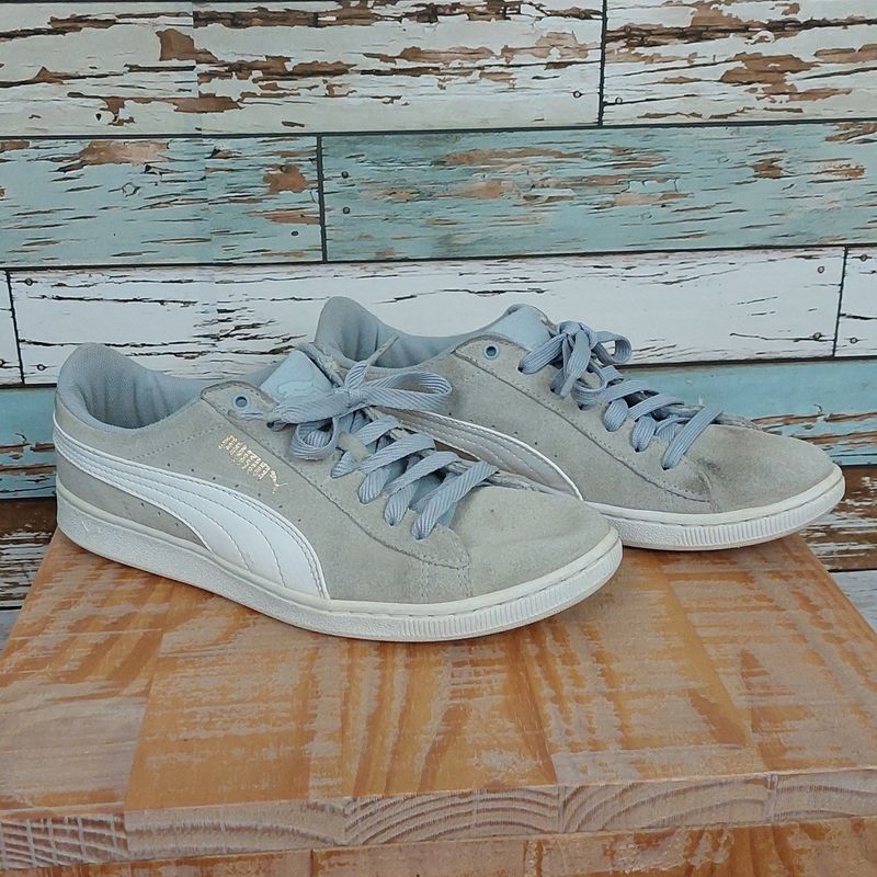 puma suede classic gray