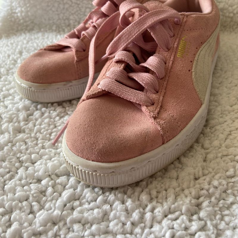 Tênis Puma Suede Classic Rosa - Tam 35, Tênis Feminino Puma Usado 89019730