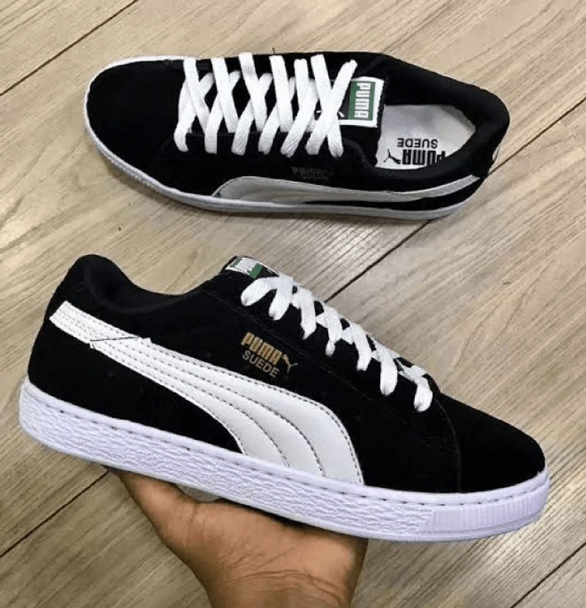 puma suede feminino branco
