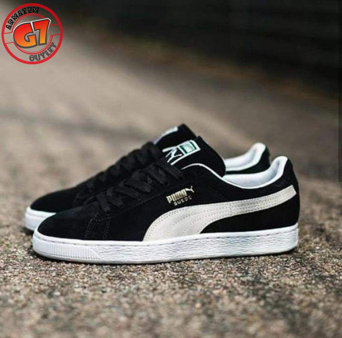 puma super suede preto