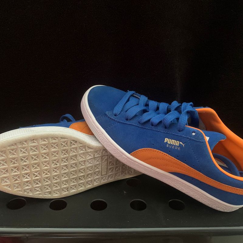 Puma suede 2024 classic laranja