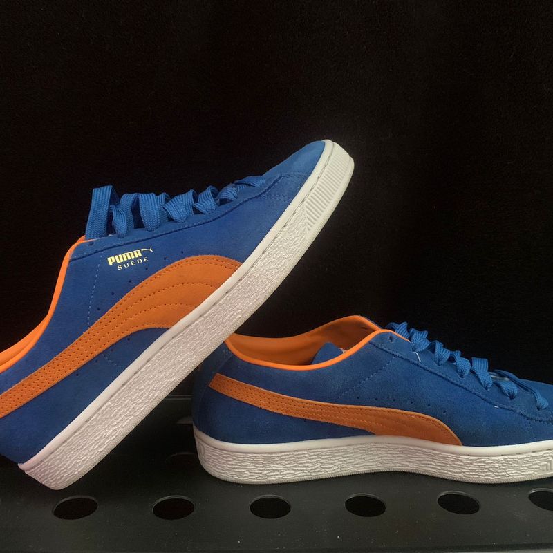 Tenis puma hot sale suede laranja