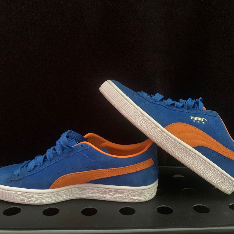 Puma discount suede laranja